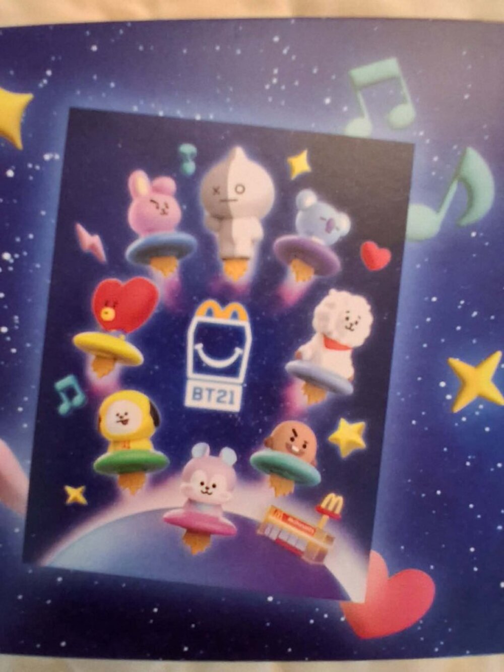 BTS/2026 McDonald's Happy Meal Toys. Set of 10